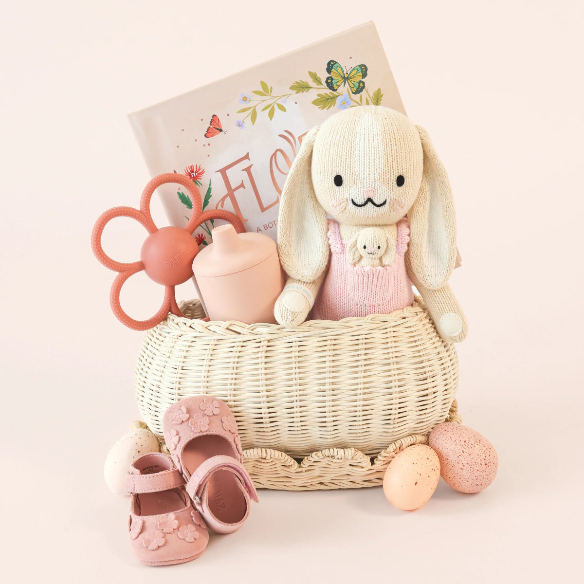 mondocherry - Cuddle & Kind "Briar the bunny" kids cotton doll - gift
