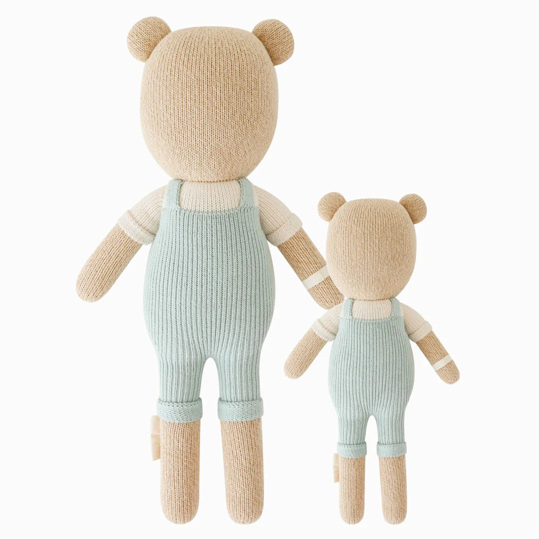 mondocherry - Cuddle & Kind "Charlie the honey Bear" kids cotton doll - back