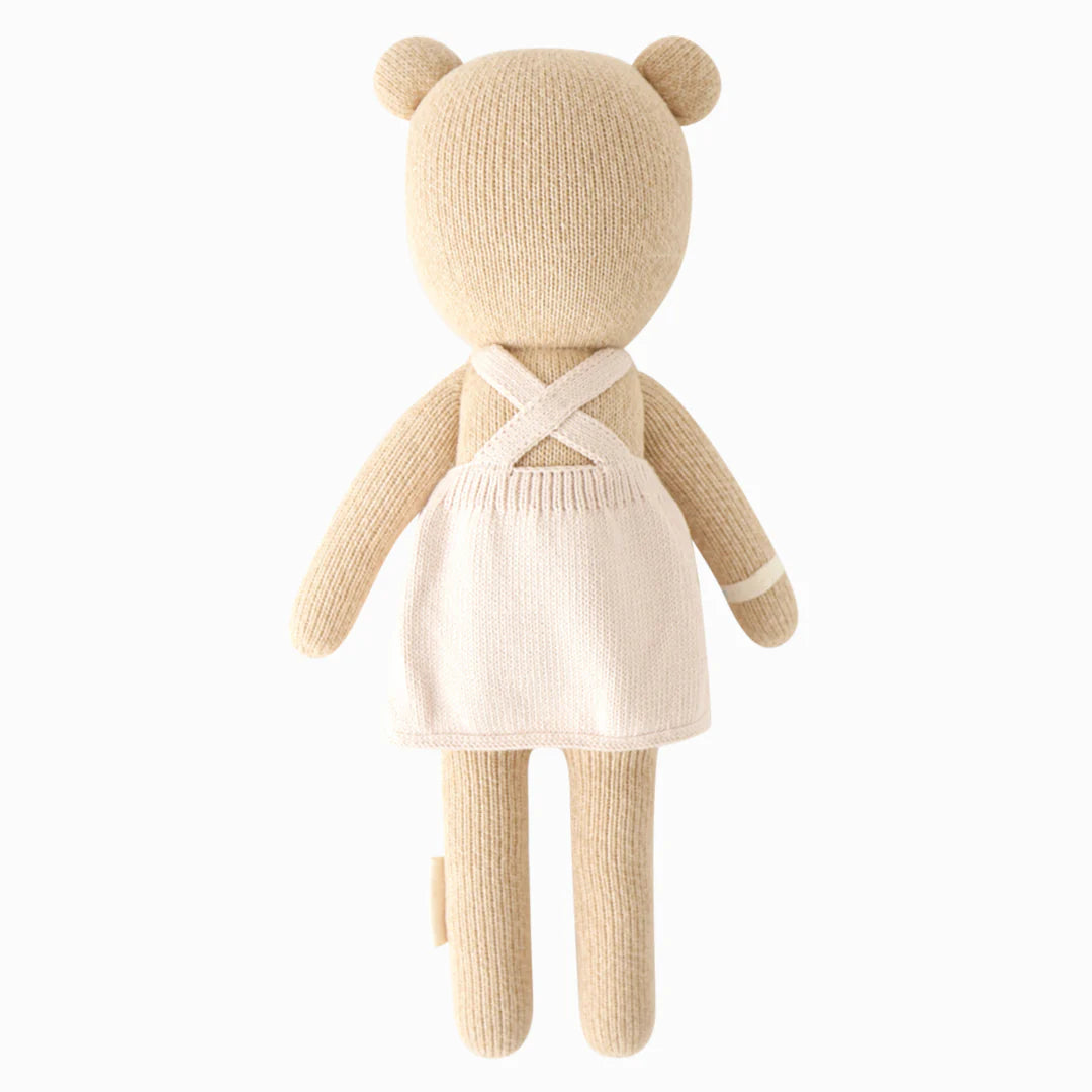 mondocherry - Cuddle & Kind "Goldie the Honey Bear" kids cotton doll - back