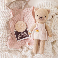 mondocherry - Cuddle & Kind "Goldie the Honey Bear" kids cotton doll - gift
