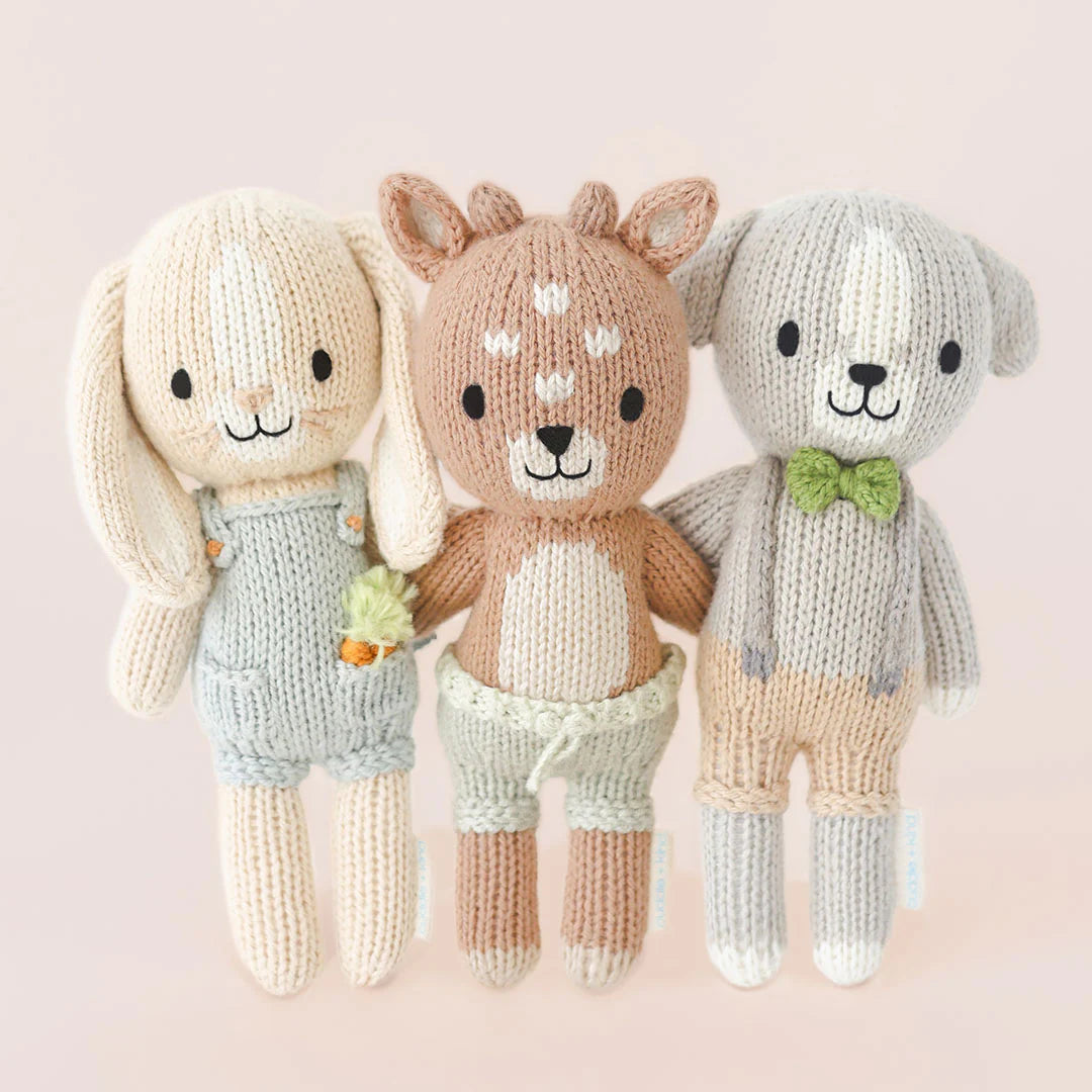 mondocherry - Cuddle & Kind tiny elliot the fawn cotton doll - hug