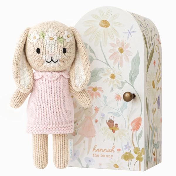 mondocherry - Cuddle & Kind tiny hannah the bunny cotton doll