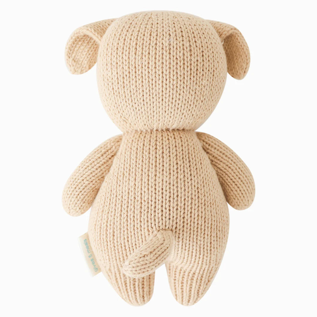 mondocherry - Cuddle & Kind baby puppy kids cotton doll - back