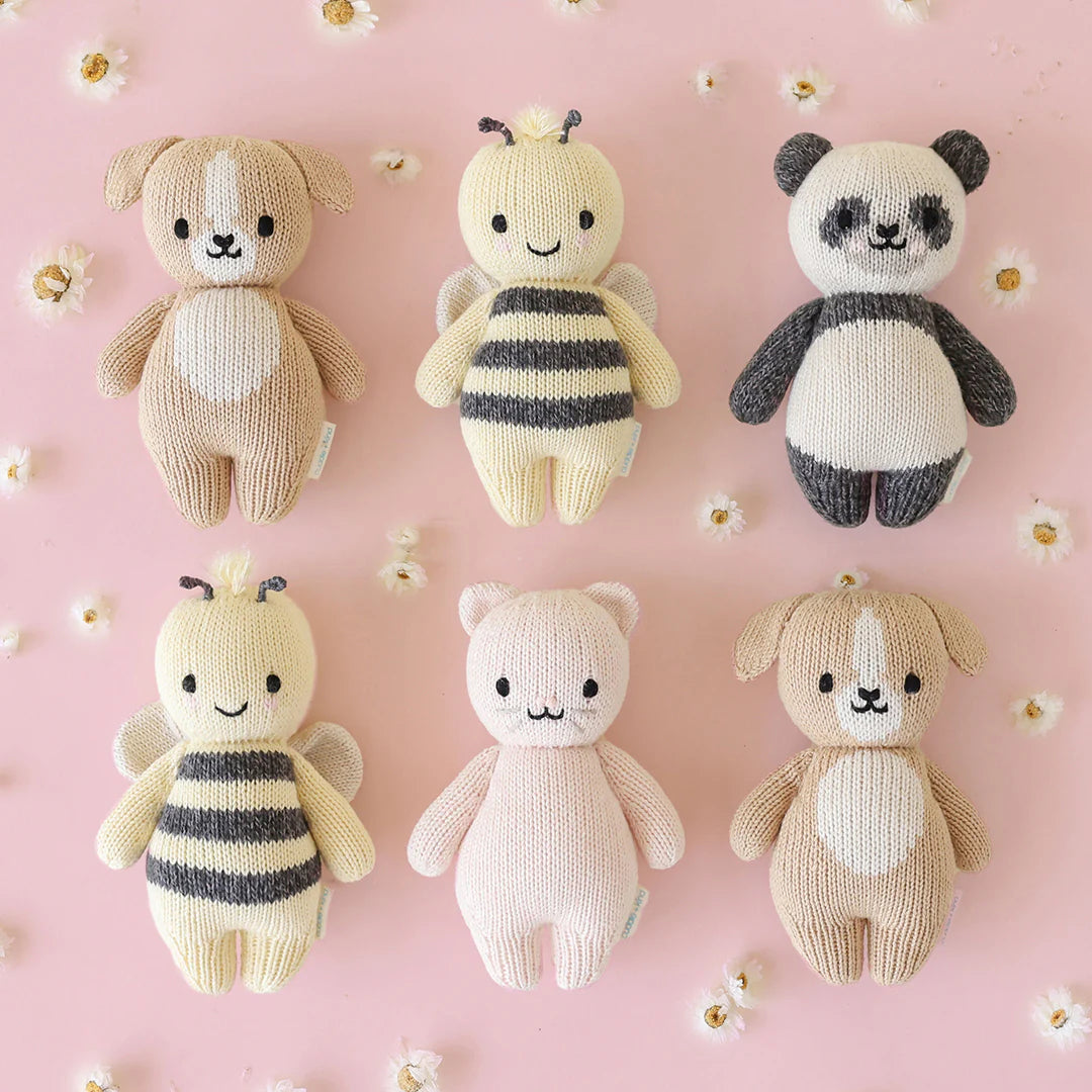 mondocherry - Cuddle & Kind baby puppy kids cotton doll - collection