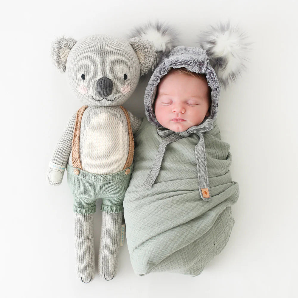 mondocherry - Cuddle & Kind "Quinn the Koala" kids cotton doll - baby