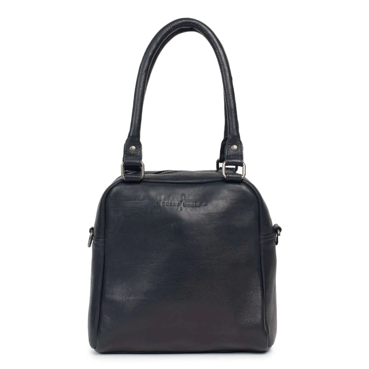 mondocherry - Dusky Robin | suki leather bag | black
