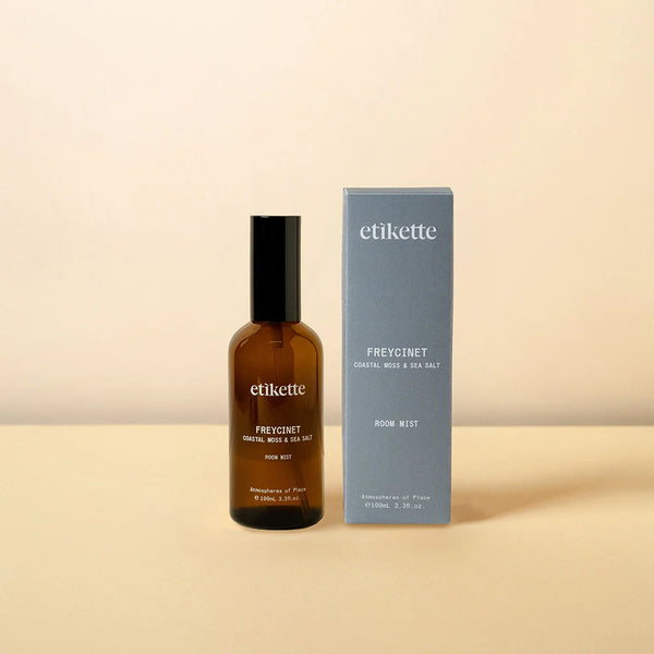 mondocherry - Etikette room mist | freycinet coastal moss & sea salt
