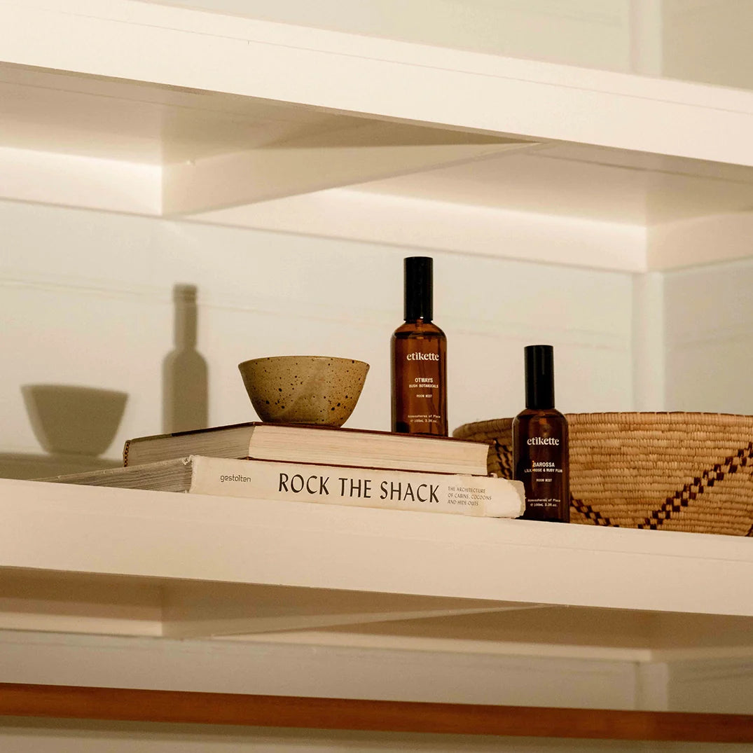 mondocherry - Etikette room mist | otways in bush botanicals - shelf