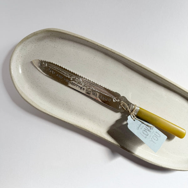 mondocherry - antique silverware bread & butter knife