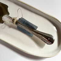 mondocherry - antique silverware cake server | "queen of cakes" - handle