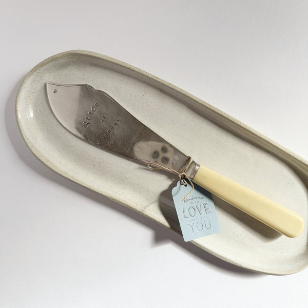 mondocherry - antique silverware cake server | "slice of heaven"