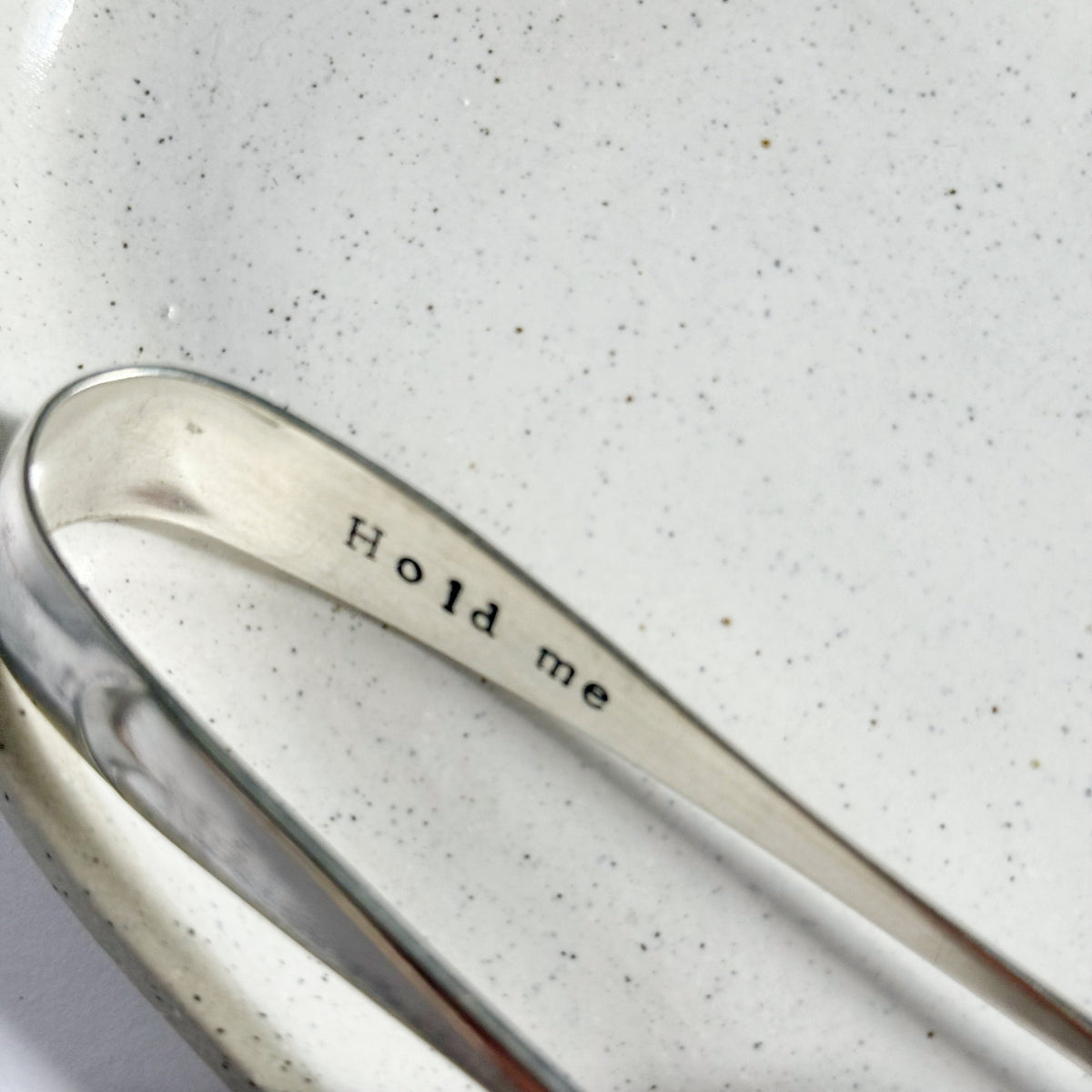 mondocherry - antique silverware claw server | "hold me - tight" - side1