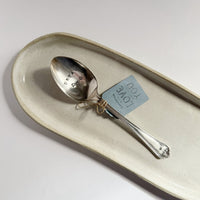 mondocherry - antique silverware dessert spoon | "dream big"
