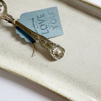 mondocherry - antique silverware tea spoon | "best mum ever" - handle