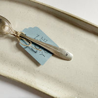 mondocherry - antique silverware teaspoon| "je t'aime" - handle