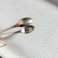 mondocherry - antique silverware tongs | "you and me" - side2