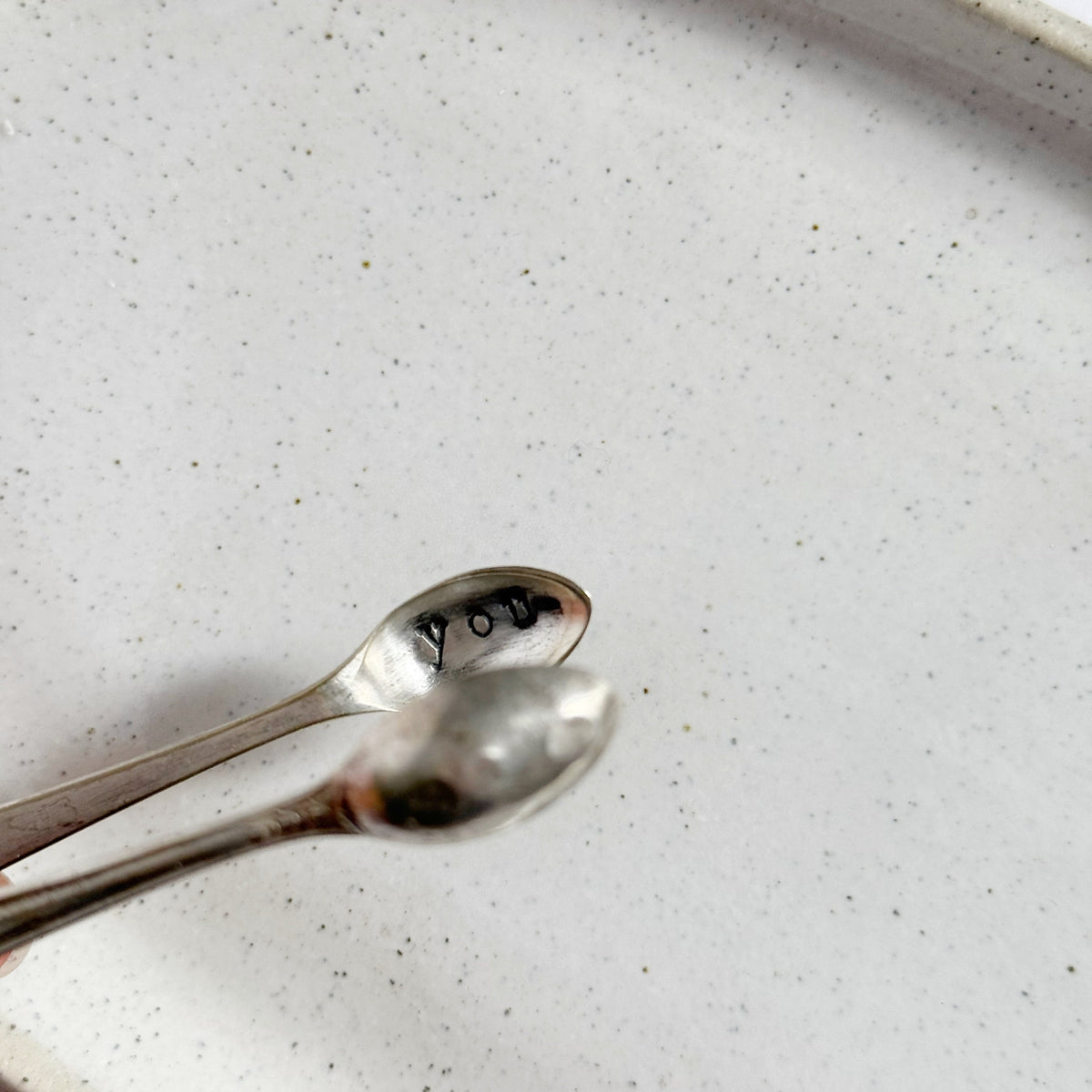 mondocherry - antique silverware tongs | "you and me" - side 1