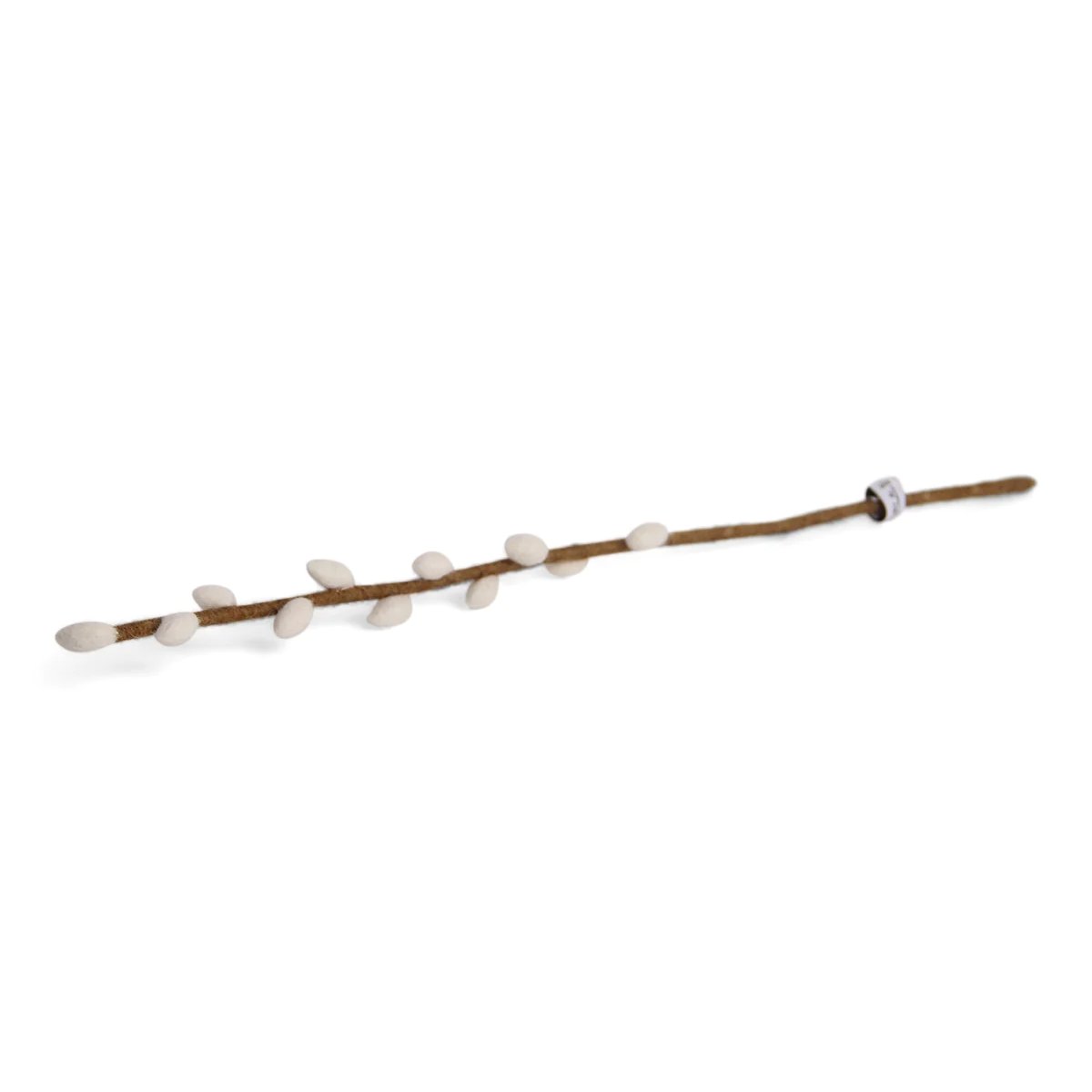 Gry & Sif | felt willow branch | white