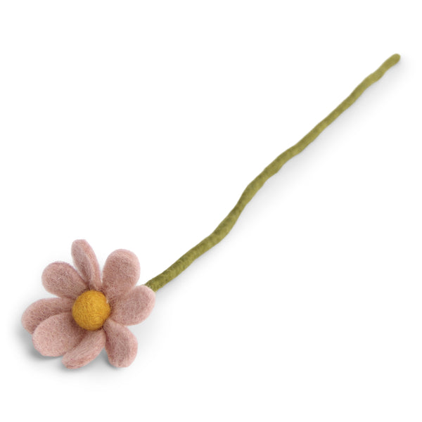 mondocherry Gry & Sif | felt anemone flower | dusty rose