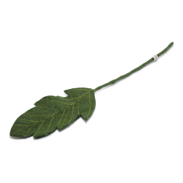 mondocherry - Gry & Sif | felt leaf stem | dark green