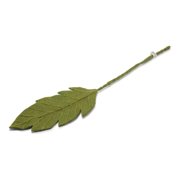 mondocherry - Gry & Sif | felt leaf stem | light green