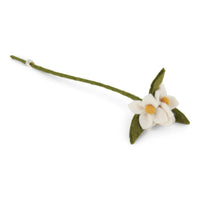 mondocherry - Gry & Sif | felt flowers on branch | dusty rose