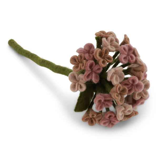 mondocherry - Gry & Sif | felt big hydrangea flower | pale rose