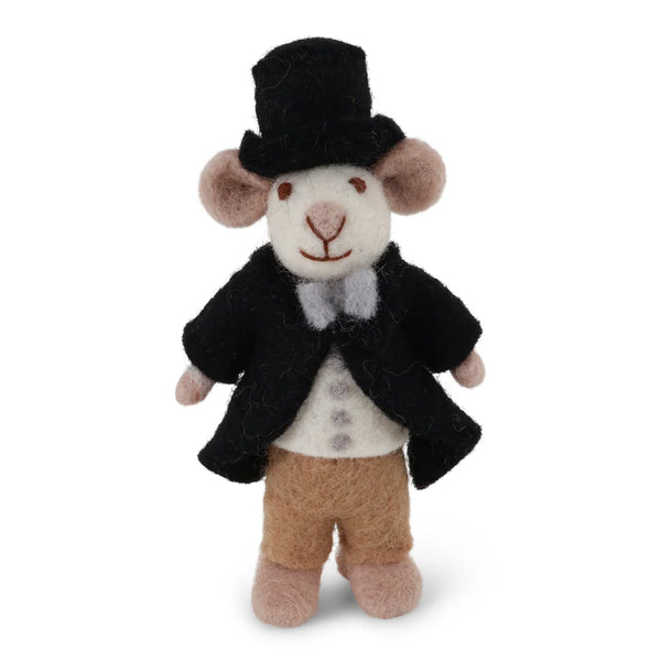 mondocherry - Gry & Sif | white mouse groom | small