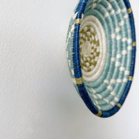 mondocherry - "Hope" African woven bowl | small | ficelle - side