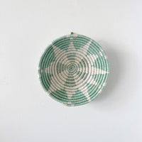 mondocherry - "Hope" African woven bowl | small | seafoam