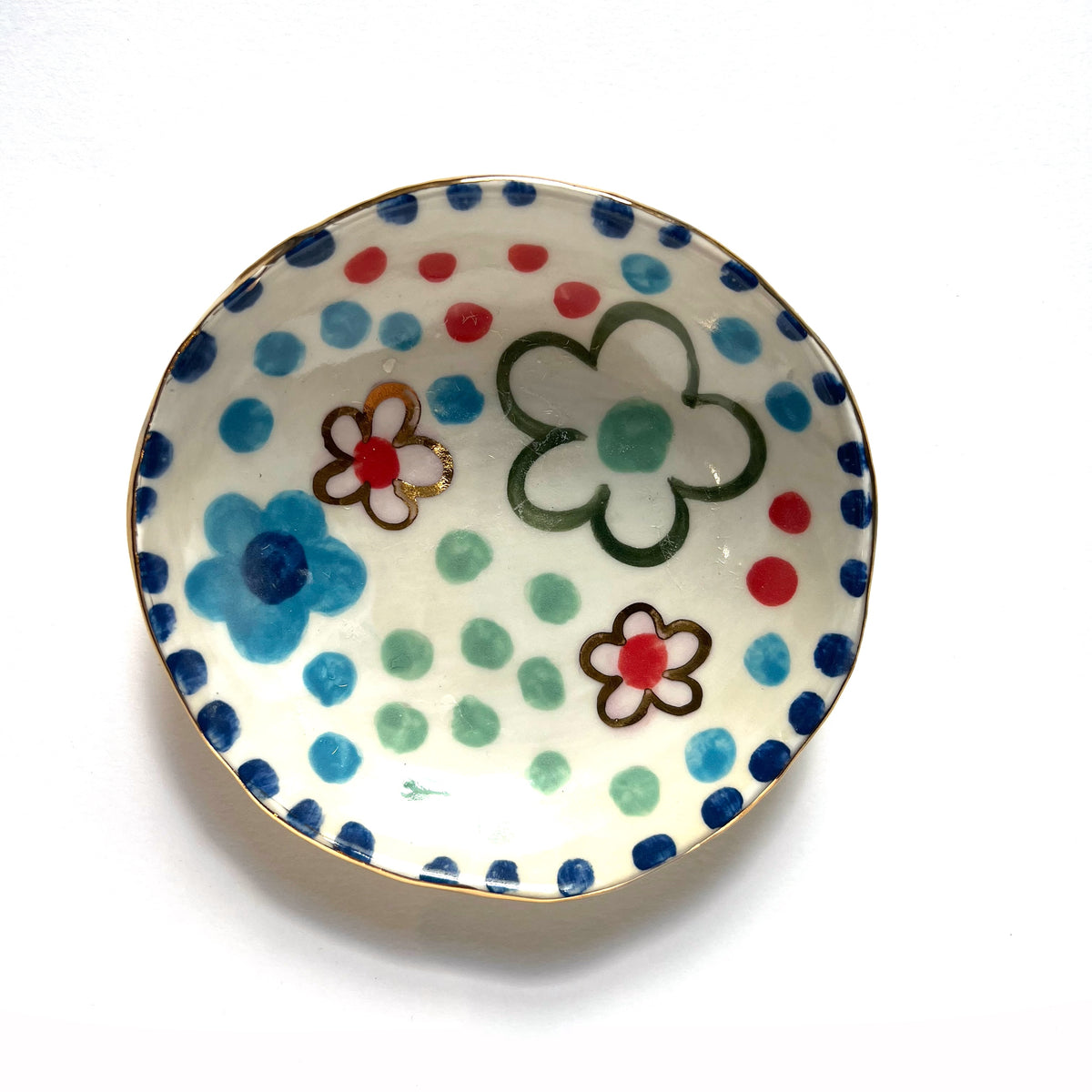 Carla Dinnage | ceramic bowl "flower garden"