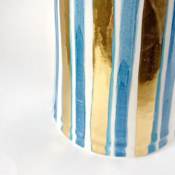Carla Dinnage | ceramic jug "sublime stripes"