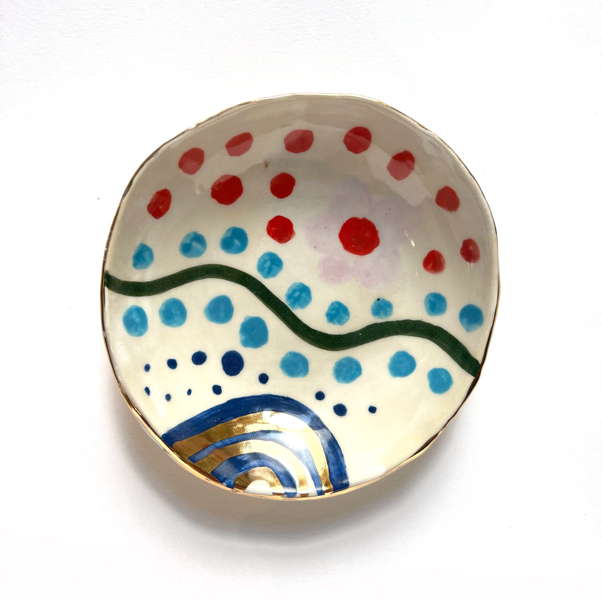 Carla Dinnage | ceramic bowl "follow the line"