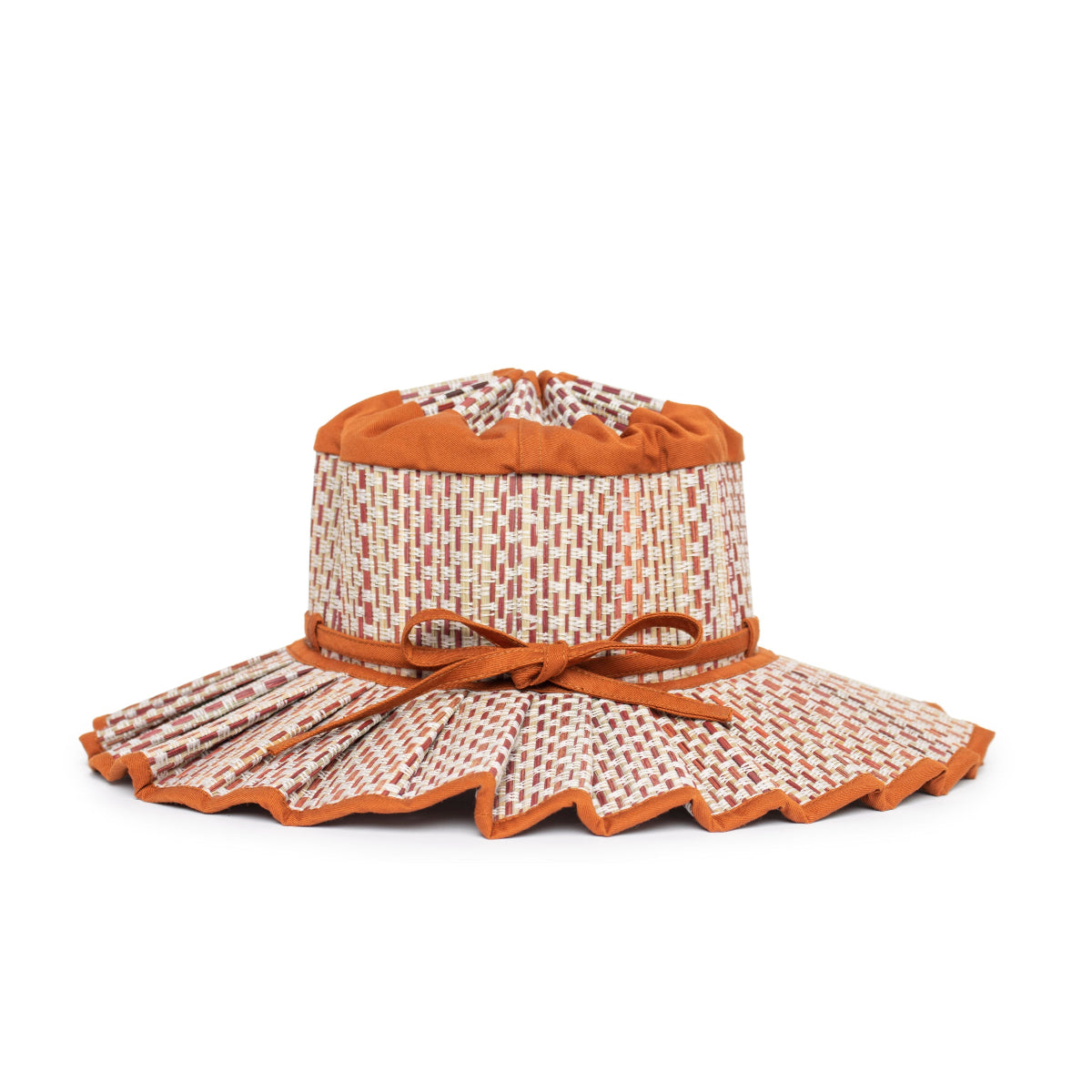 mondocherry - Lorna Murray | "Capri Chic" hat | large adult | Sahara - front