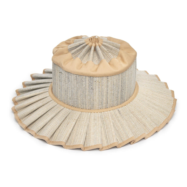 mondocherry - Lorna Murray | "Capri" hat | large adult | sandrift