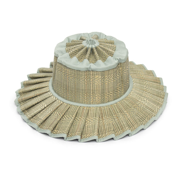mondocherry - Lorna Murray | "Capri" hat | small adult | sea foam