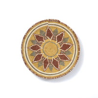mondocherry - "Flower Burst" woven bowl cultivate - wall decor