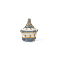 mondocherry - "Star petal" woven coffee basket