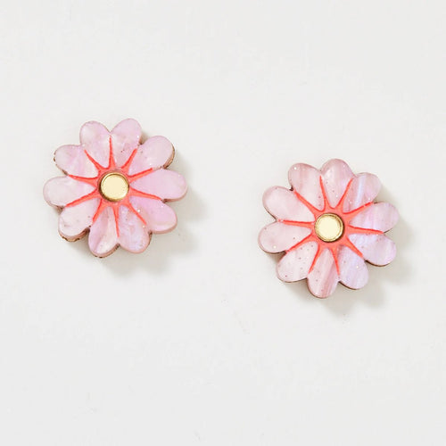 mondocherry - Martha Jean | vera earrings | pink gold