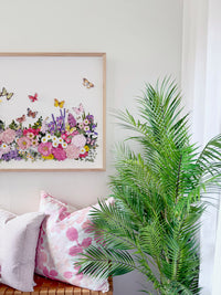 mondocherry - "hidden valley gardens" | framed paper wall art