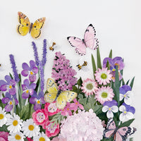 mondocherry - "hidden valley gardens" | framed paper wall art - close up