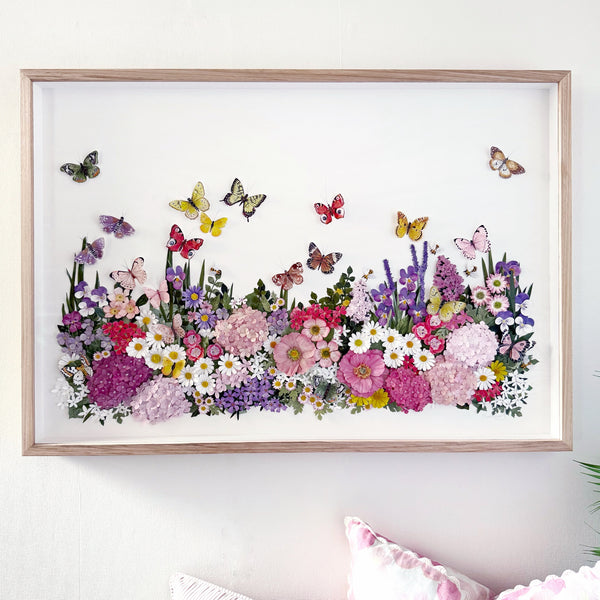 mondocherry - "hidden valley gardens" | framed paper wall art