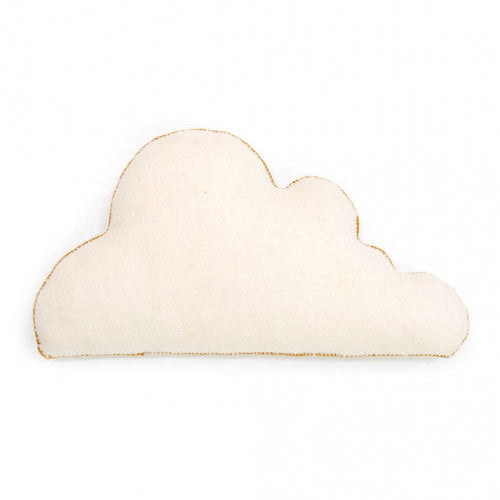 mondocherry - Muskhane | cloudy felt cushion | natural