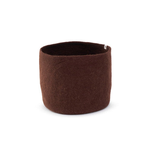 mondocherry Muskhane | felt calabash | mahogany | medium