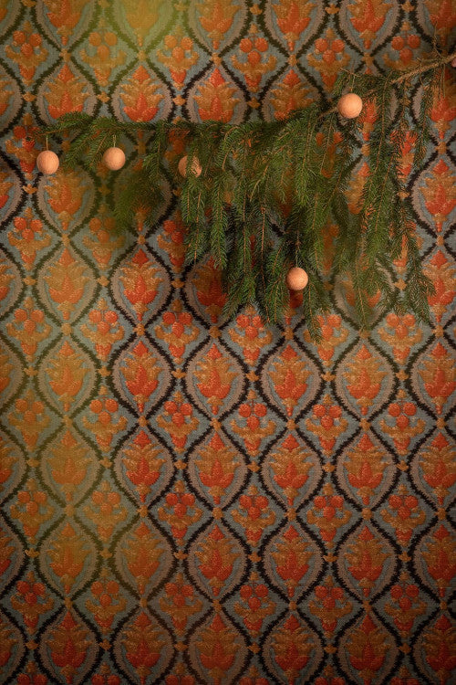 mondocherry - Muskhane | felt Christmas baubles | blush - branch