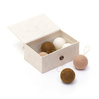 mondocherry - Muskhane | felt Christmas baubles | harmony mangrove