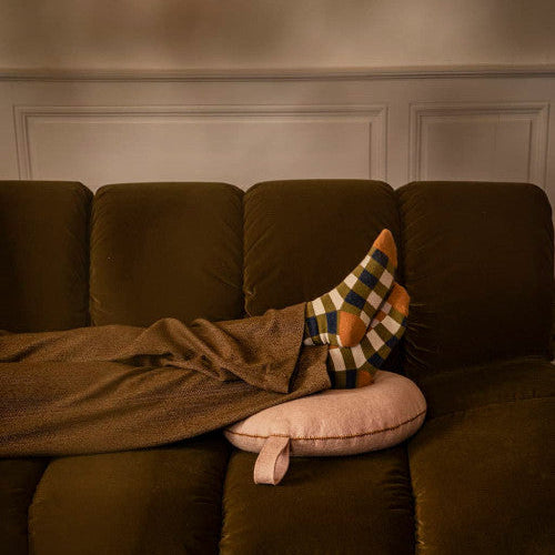 mondocherry - Muskhane | nomad smartie cushion | powder pink - sofa