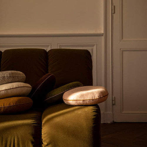 mondocherry - Muskhane smartie cushion - powder pink - sofa