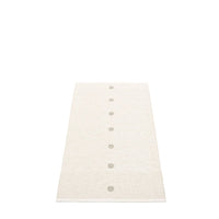 mondocherry - Pappelina | peg rug | linen - 70cm x 140cm - back