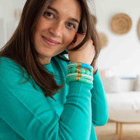 mondocherry - Parabaya | Brazil Riviera bangle | Lagon - model